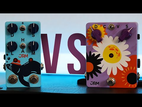 HARMONIC TREMOLO or UNI-VIBE? JAM Pedals Harmonious Monk vs. Retrovibe
