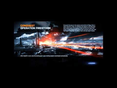Battlefield 3: Operation Firestorm Loading Screen