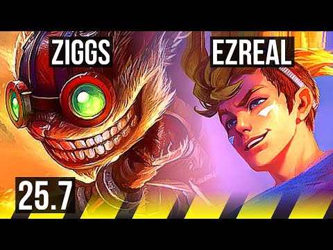 ZIGGS & Rakan vs EZREAL & Nami (ADC) | 90k DMG, 18/5/24, Legendary | BR Grandmaster | 25.7