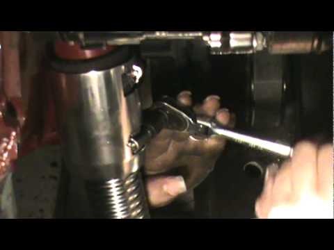 bino installing stainless hoses on the Poncho