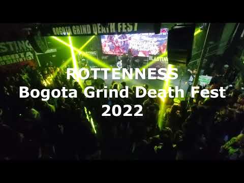 ROTTENNESS Bogota Grind Death Fest (FULL SET) May 2022