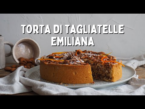 TORTA DI TAGLIATELLE, un dolce antico che sorprende | Ricette con la frolla