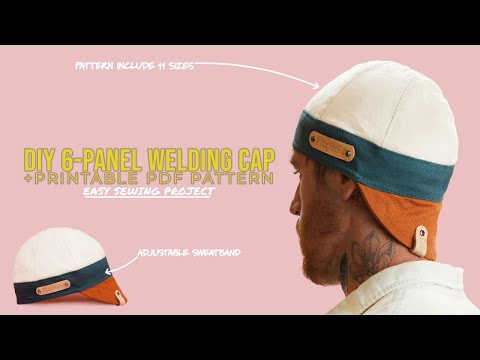 Welding Hat Sewing Pattern