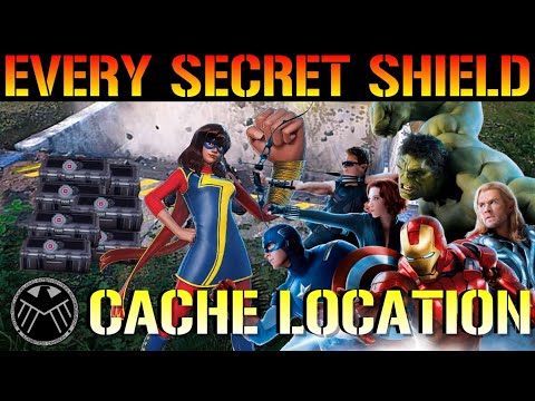 Marvel's Avengers: EVERY SECRET SHIELD CACHE LOCATION! IN THE GAME (How To Find Them)
