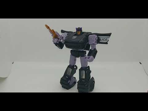 Chuck's Reviews Transformers Galaxy Odyssey Barricade and Punch/Counterpunch