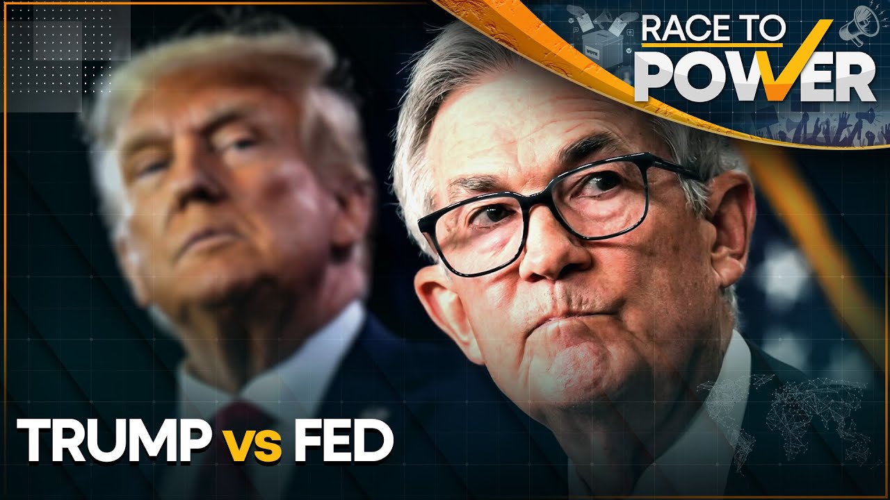 US Fed Chair Powell Receives Grand Jury Subpoenas From DOJ | Race To Power | WION News