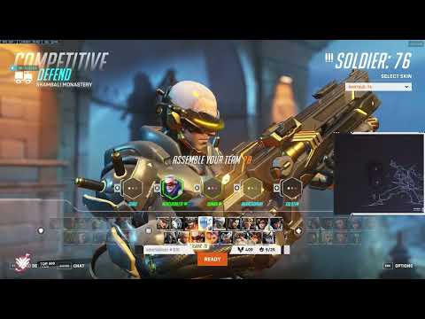 GALE SHOWS HIS INSANE TRACKING SOLDIER 76 - OVERWATCH 2 SEASON 5 TOP 500