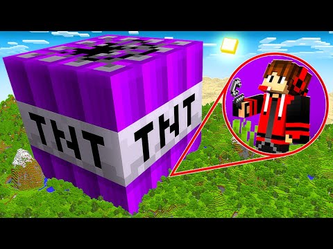 Exploding Mega Gaint TNT's In Minecraft !!!