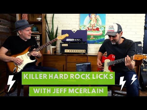 Jeff McErlain - Teaches Some Wicked Hard Rock Blues Licks And Talks All Things Metal - Guitar Lesson