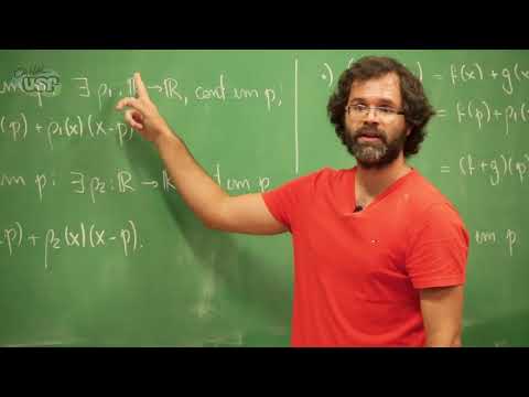 Cálculo I - Aula 7 (2/3) Regras de derivação e exemplos