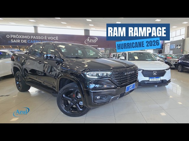 Vídeo RAM RAMPAGE 2.0 HURRICANE 4 TURBO GASOLINA R/T 4X4 AUTOMÁTICO