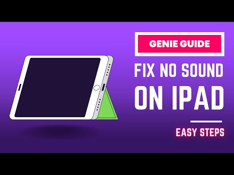 How to Fix No Sound on iPad !