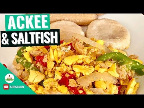 Ackee and Saltfish Recipe | How to make Ackee & Saltfish | Jamaican Ackee & Saltfish by chefali1027