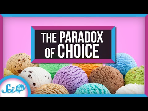 你知道嗎？ 做決定時選項多一點並不會讓你比較快樂喔！(Why More Choices Don't Make You Happy)