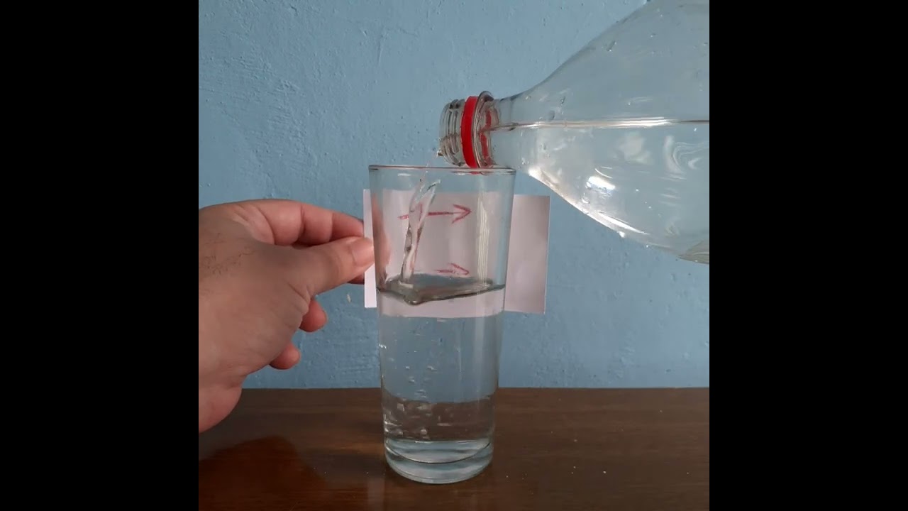 Experimento de Óptica. Incrível! #Shorts