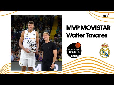 Walter Tavares, MVP Movistar