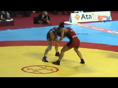 2011 Worlds Womens Freestyle 51kg - Whitney Conder (USA) vs. Estera Dobre (ROU)