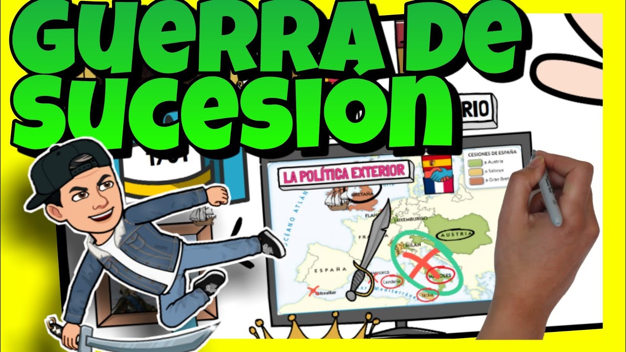 ⚔ La GUERRA de SUCESIÓN ESPAÑOLA RESUMEN en 5 minutos ❗