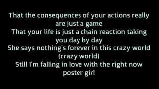 &quot;Poster girl&quot; Backstreet Boys (Lyrics/Karaoke) Album: Never Gone