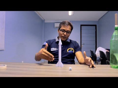 Foguete de Cartolina - Nível 2 MOBFOG - Tutorial de construção