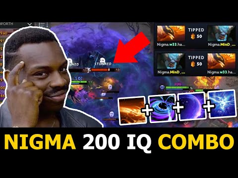 NIGMA TEAM WOMBO COMBO IN RANK - INSANE STRAT BY W33 AND MIND CONTROL