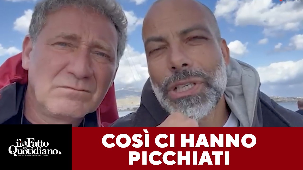 Il racconto dell'attivista sulla nave con Avila e Abukeshek: "Così ci hanno abbordati e picchiati"
