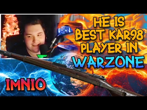 *NEW* WARZONE IMNIO WIN GAMEPLAY - He Is Best KAR98K Player In WARZONE