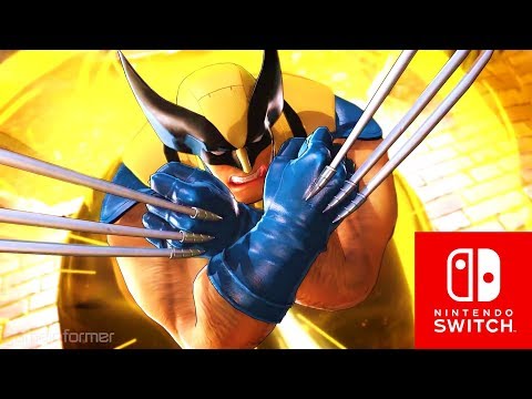 Marvel Ultimate Alliance 3 The Black Order Wolverine Gameplay Nintendo Switch HD