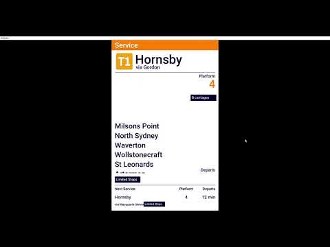 56783107 Michael's Transport Vlogs 197 DVA 5 (5) T1 Wynyard to Hornsby via Gordon