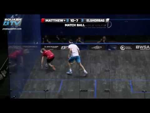 Squash : MegaRallies EP68 - Matthew v Elshorbagy Allam British Open 2014