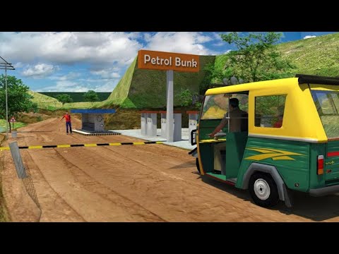 Tourist Uber in Mountain - Off Road Tourist Tuk Tuk - Android Gameplay FHD