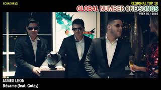 GLOBAL NUMBER ONE SONGS (week 45 / 2016)