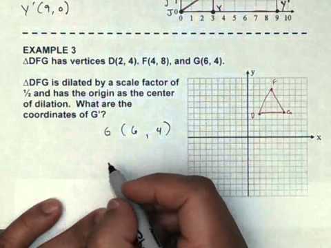 Geometry 7 6 Dilations