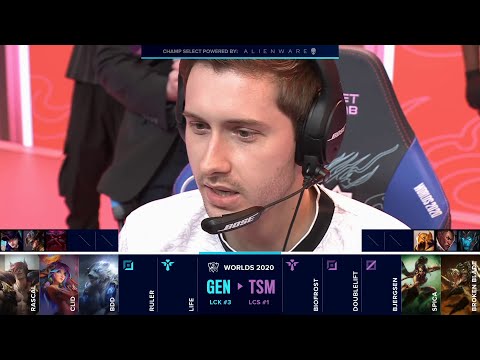 GEN vs TSM - Worlds 2020 Groups - GEN.G vs Team SoloMid