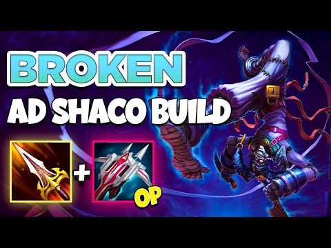 THIS AD SHACO BUILD IS BROKEN - ONE SHOT PEOPLE