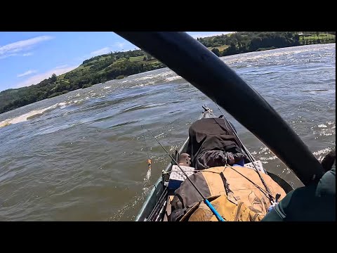 Descemos a corredeira do caixão no Rio Uruguai . Chegamos em Pinheirinho do Vale .