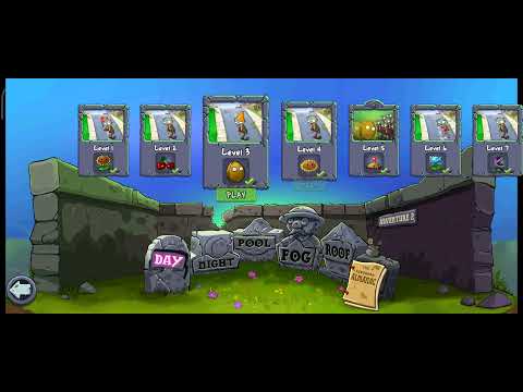 Plants vs zombies Free day level 1-10.