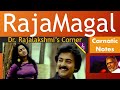 Raja Magal Roja Magal Pillai Nila Carnatic Notes Veena Tutorial Swarams Dr Rajalakshmi