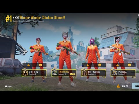 21 Kills Domination In Tournament SOLO 6 kill- Entry Fragger POV - Iphone 11 - Team Strangers