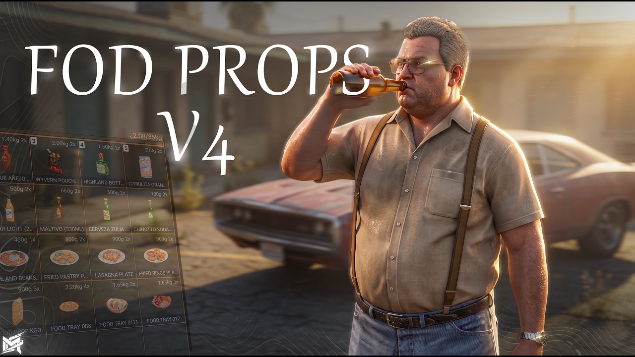 Food Props v4 + Anim Video