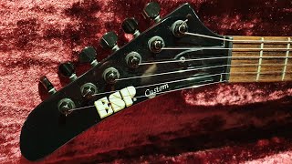 Video thumbnail for ESP EXP Custom Shop Explorer RARE Early First Year Left Hand Guitar! by Essex Recording Studios