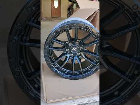 Fuel Rebel 6 Wheels Matte Black