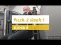 DVTV: Block 8 Push 1 Wk 1