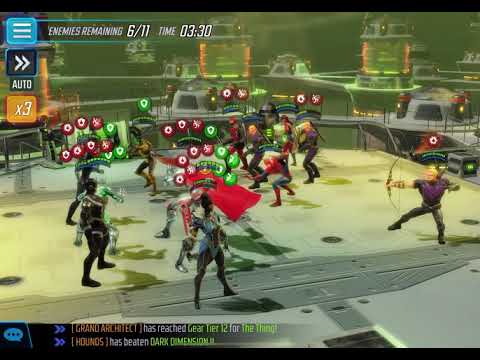 MSF - Yeti (Agents of Z) - Ultimus VII, G4 - Bow Flex - Black Bolt and Yo-Yo testing