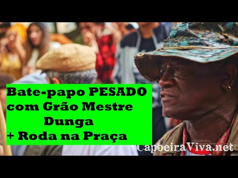 Entrevista com Mestre Dunga e Roda de Capoeira na Praça da Republica
