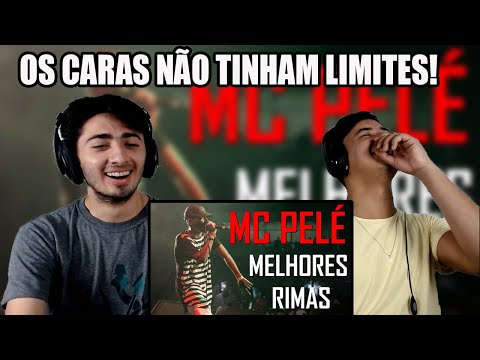 REACT MC PELÉ - MELHORES RIMAS - REI DO FLOW