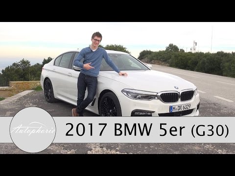 2017 BMW 5 Series (G30): BMW 540i and BMW 530d xDrive Test / Review (ENGLISH Subtitles) - Autophorie
