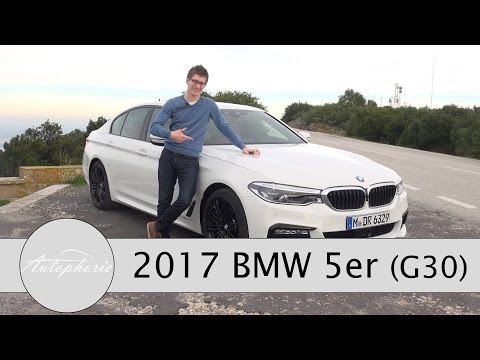 2017 BMW 5er (G30): BMW 540i und BMW 530d xDrive Test / Review (ENGLISH Subtitles) - Autophorie