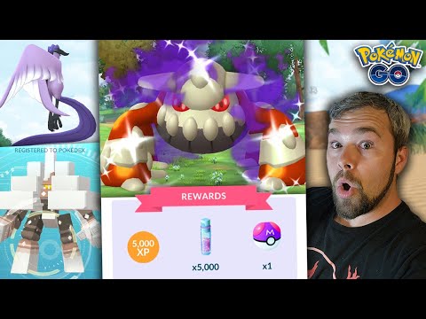 Shiny Shadow Heatran Caught! Master Ball Progress! Galarian Articuno! & More! (Pokémon GO)