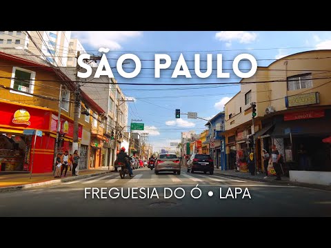 🇧🇷 Freguesia do Ó até o Viaduto da Lapa em São Paulo 4K 